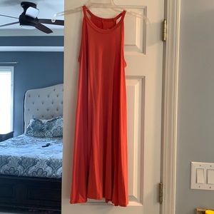 Coral/Orange Tank dress